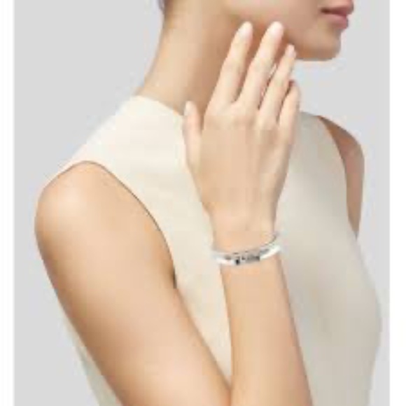 TIFFANY & CO.  1837® Square Bangle Sterling Silver (LIKE NEW) - Picture 3 of 6